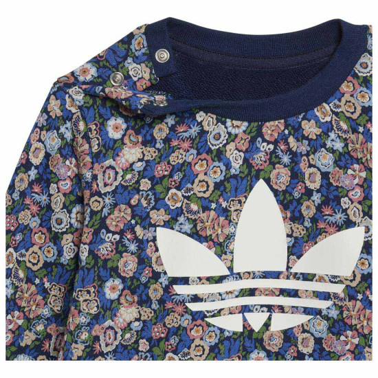 Adidas Βρεφικές φόρμες σετ Originals x Liberty London Crew Set